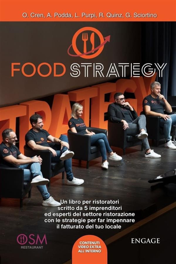 Copertina di Food Strategy, scritto da cinque autori tra cui Giuseppe Sciortino